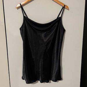 Cowl-neck Satin like Camisole
